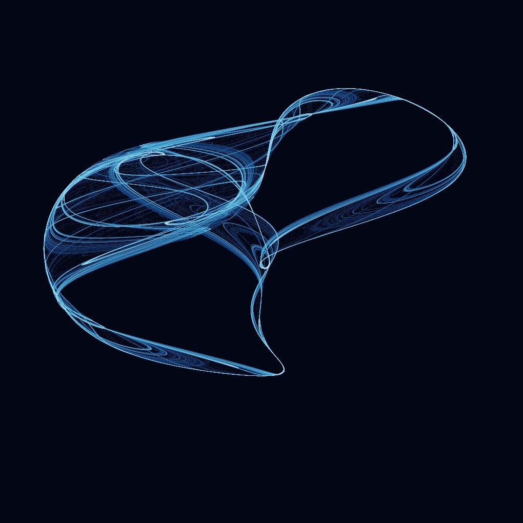 de Jong attractor