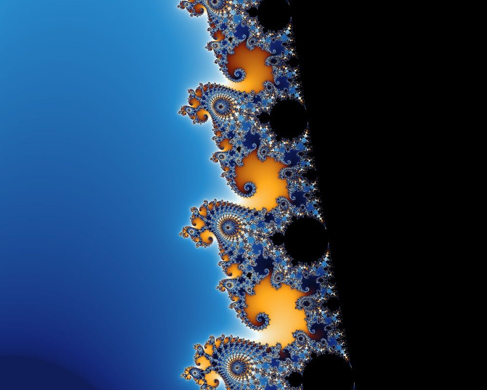 Zoom into the Mandelbrot set, seahorse valley
